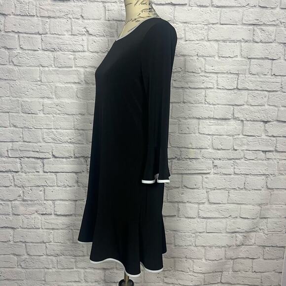 Michael by Michael Kors Black With White Trim Dress - Picture 4 of 11